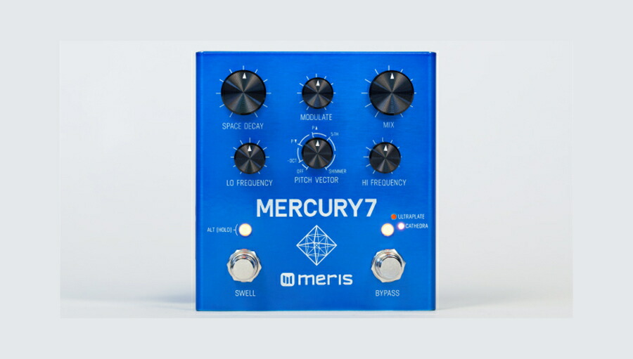 Meris MERCURY7 ギターエフェクター Meris Mercury7 | The Pedal Zone