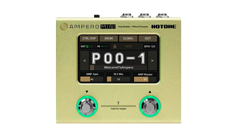 楽天市場】HOTONE Ampero Mini ホットーン アンプモデラー マルチ