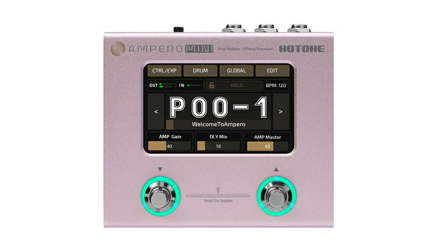 楽天市場】HOTONE Ampero Mini ホットーン アンプモデラー マルチ