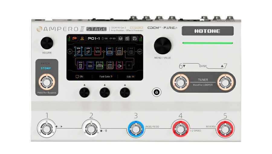 楽天市場】HOTONE AMPERO II STAGE : MUSICLAND KEY 心斎橋店