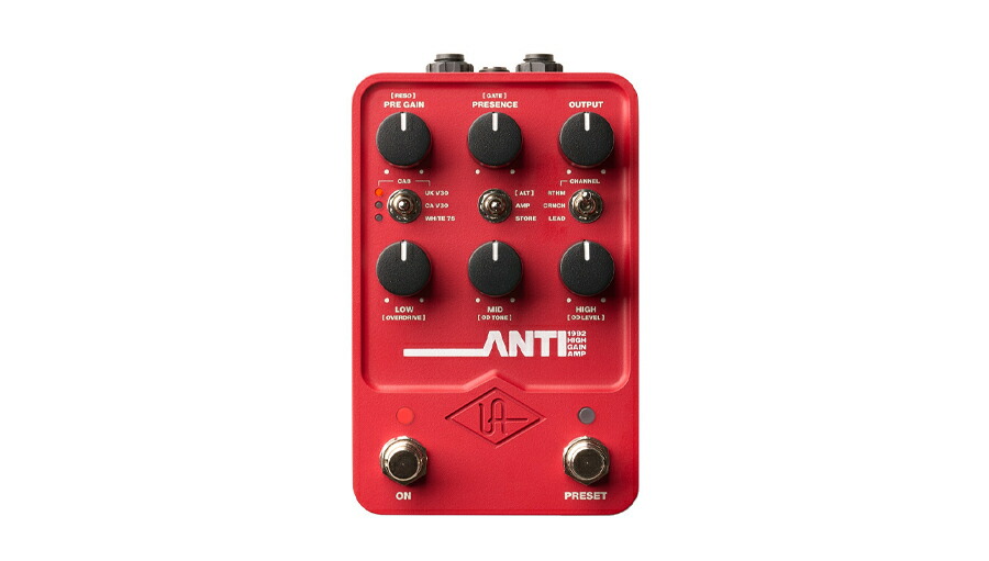 楽天市場】Universal Audio ユニバーサルオーディオ UAFX ANTI 1992
