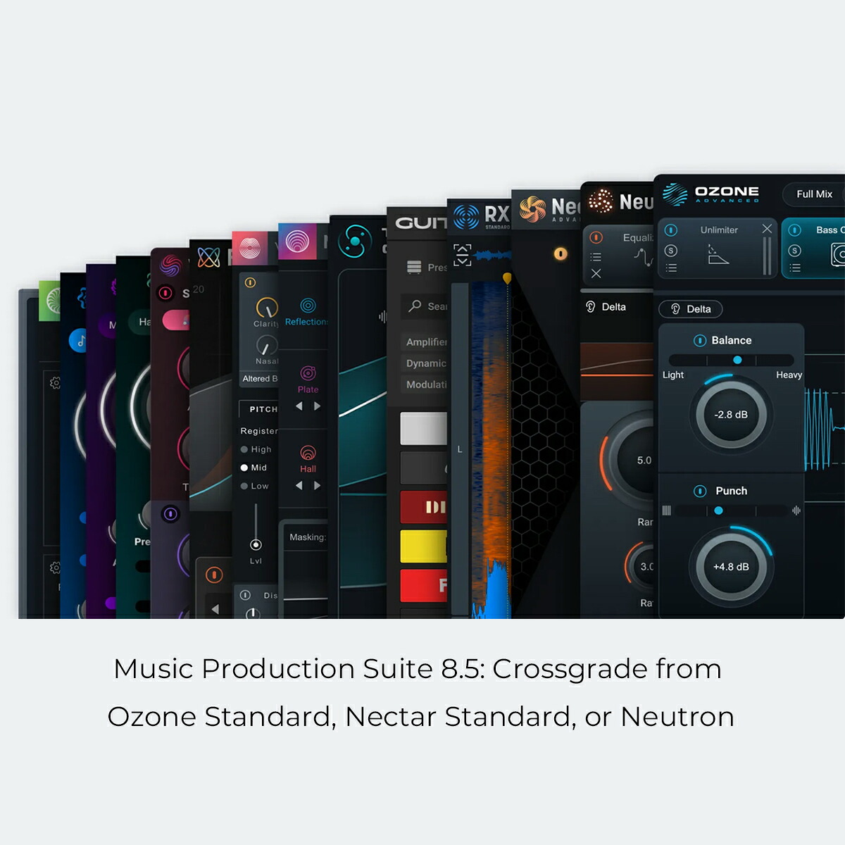 iZotope Music Production Suite 8.5: Crossgrade from Ozone Standard, Nectar Standard, or Neutron【※シリアルPDFメール納品】