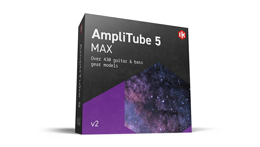 IK Multimedia AmpliTube 5 Max v2【在庫限り特価！】【シリアルメール納品】 12,912円