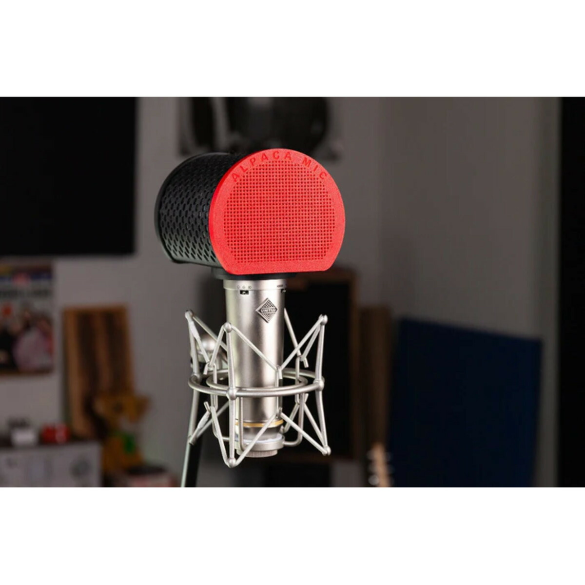 Alpaca Mic Alpaca Mic Red& Black　マイク用アイソレーションツール