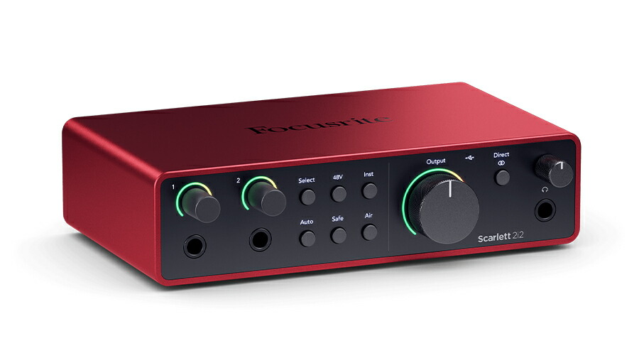 楽天市場】FOCUSRITE SCARLETT SOLO GEN4 フォーカスライト
