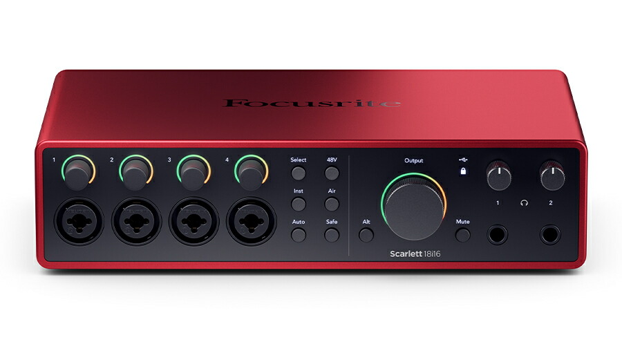 楽天市場】Focusrite(フォーカスライト) Scarlett Solo 4th Gen : Rock