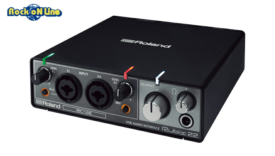 ROLAND(ローランド) RUBIX22【DTM】【USBオーディオインターフェイス】|Rock oN Line 店