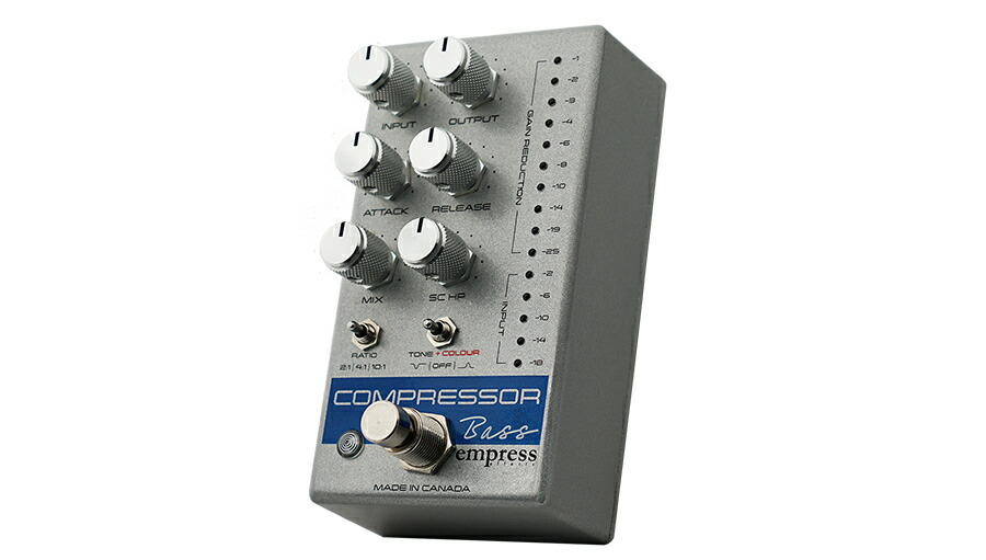 empress effects コンプレッサー ベース エフェクター Bass Compressor – Empress Effects Inc.