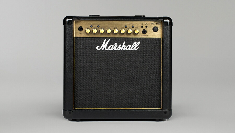 楽天市場】【送料込】Marshall マーシャル MG15FX Gold 正規輸入品
