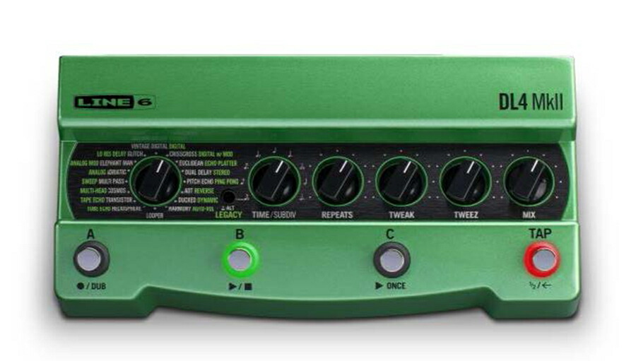 ギター LINE6 DL4 MK2 世界中で人気のディレイ・エフェクター“グリーンボックス”が初のモデル