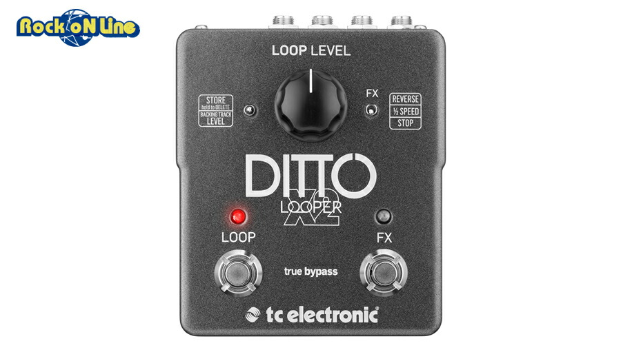 DITTO X2 LOOPER 【クーポン配布中!】 (ティーシーエレクトロニック) 【ギターエフェクター】 TC Electronic