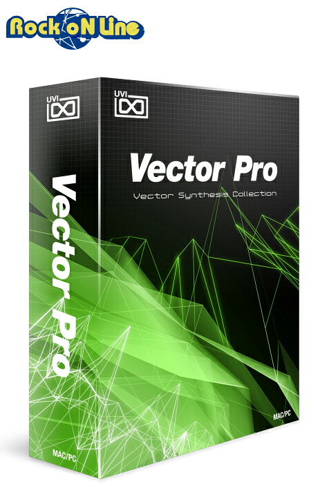 UVI Vector Pro【※シリアルPDFメール納品】【DTM】【シンセサイザー】
