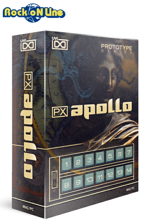 UVI PX Apollo【※シリアルPDFメール納品】【DTM】【シンセサイザー】|Rock oN Line 店