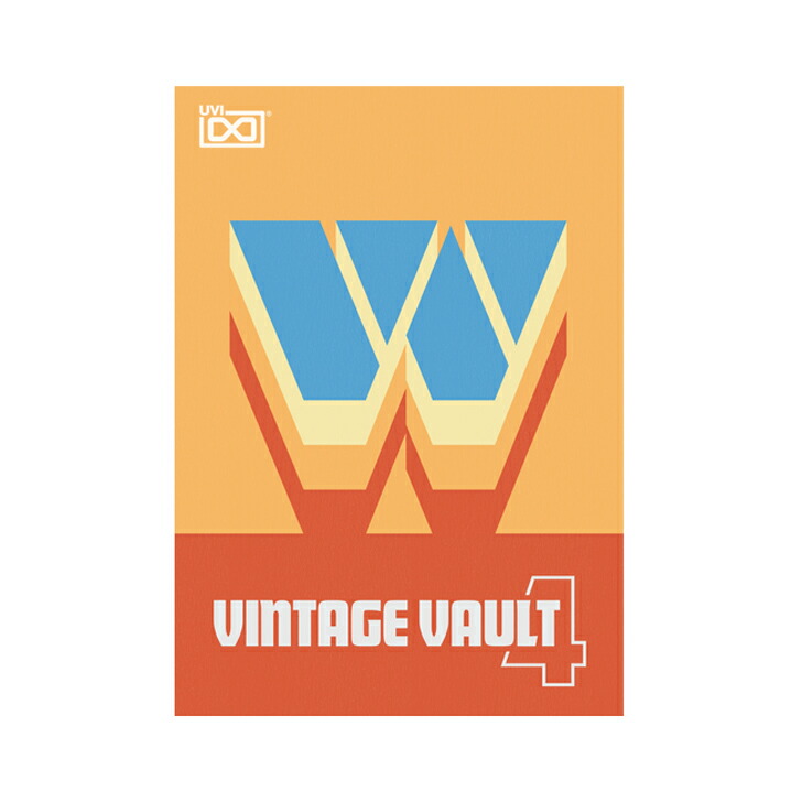 UVI Vintage Vault 4【在庫限り特価！】【※シリアルPDFメール納品】【DTM】【ソフトシンセ】画像