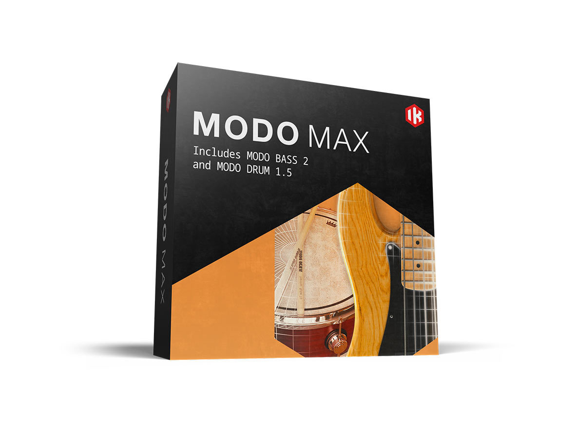IK Multimedia MODO MAX DL版【※シリアルPDFメール納品】【DTM】【ベース音源】【ドラム音源】 12,233円