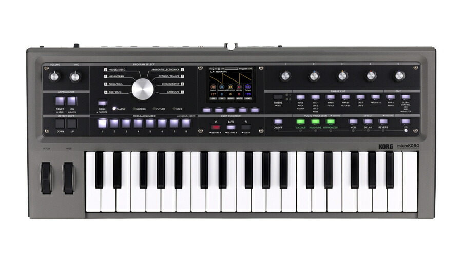 楽天市場】KORG microKORG XL+ シンセサイザー／ボコーダー : マークス