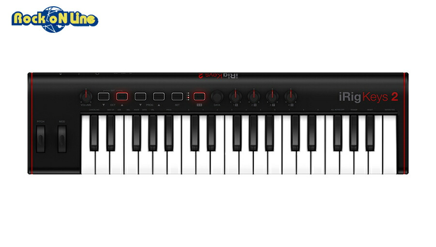 楽天市場 Ik Multimedia Irig Keys 2 Pro Dtm Midiキーボード Rock On Line 楽天市場店