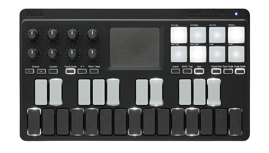 KORG(コルグ) nanoKEY Studio【MIDIキーボード】【USB】