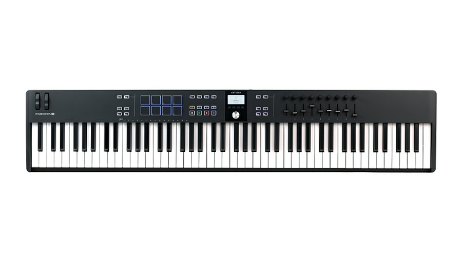楽天市場】Arturia KeyLab Essential 88 mk3 Blackアートリア 88鍵盤