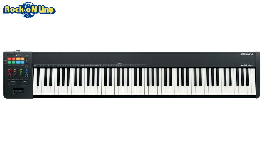 Roland(ローランド) MIDIキーボードコントローラー A-49-BK ROLAND ( ローランド ) A-49-BK MIDIキーボードコントローラー