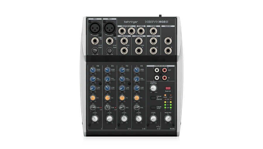 BEHRINGER(べリンガー) XENYX 802S|Rock oN Line 店