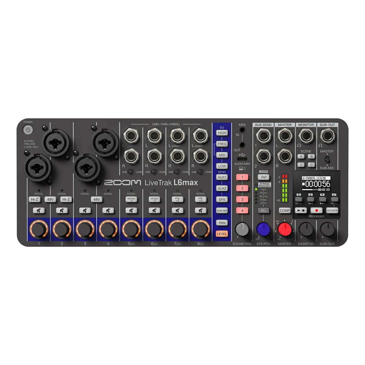 楽天市場】ZOOM LiveTrak L6max 【12月23日入荷予定】(ズーム
