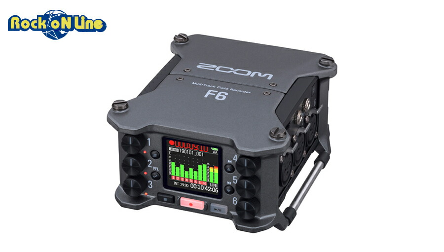 楽天市場】F6 (MultiTrack Field Recorder) ZOOM (新品) : イケベ楽器