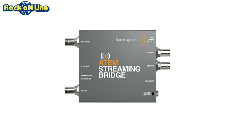 驚きの安さ 楽天市場 Blackmagic Design ブラックマジック デザイン Atem Streaming Bridge Rock On Line 楽天市場店 送料無料 Www Lexusoman Com