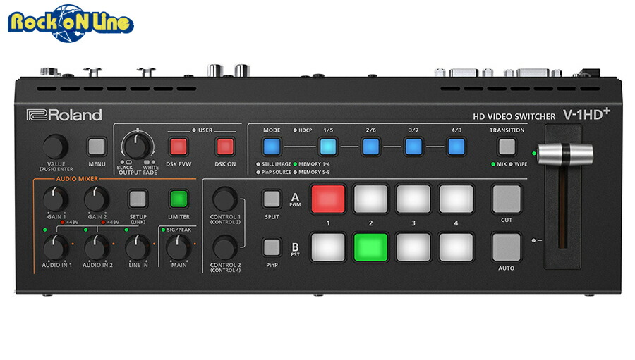 Roland V-8HD ビデオスイッチャー Roland V-8HD - Audio General Inc.