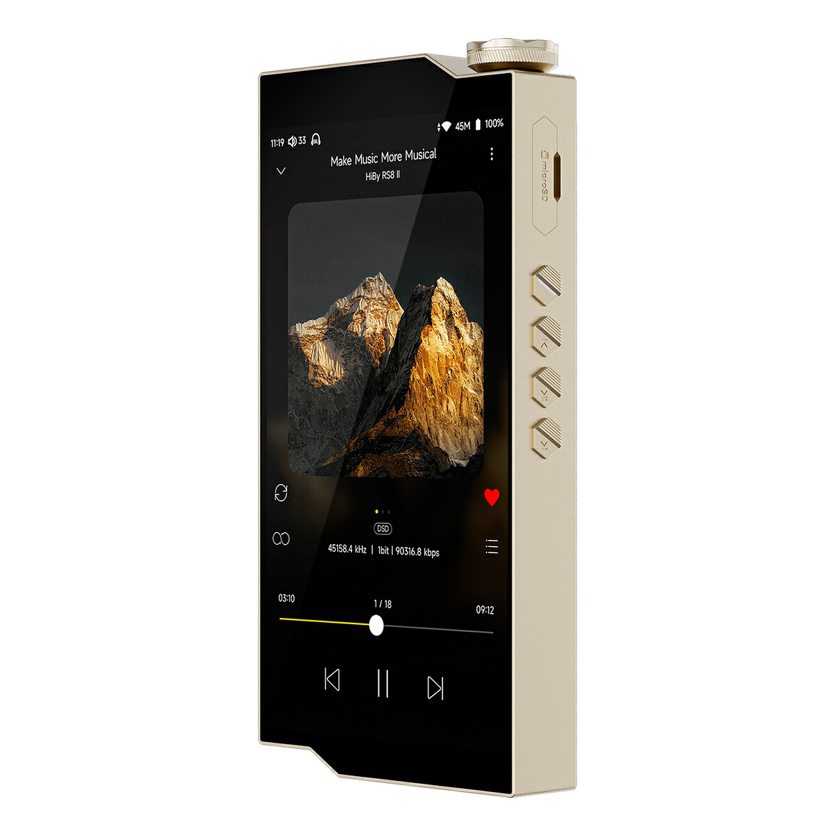 HiBy RS8 II Gold