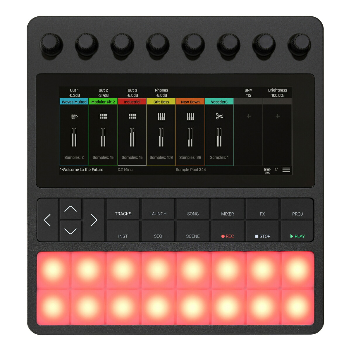 楽天市場】1010MUSIC Blackbox - Compact Sampling Studio【サンプラー