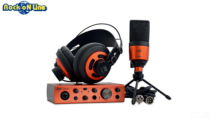 ESI Audiotechnik GmbH U22 XT cosMik Set【DTM】【オーディオインターフェイス】｜Rock oN Line 店