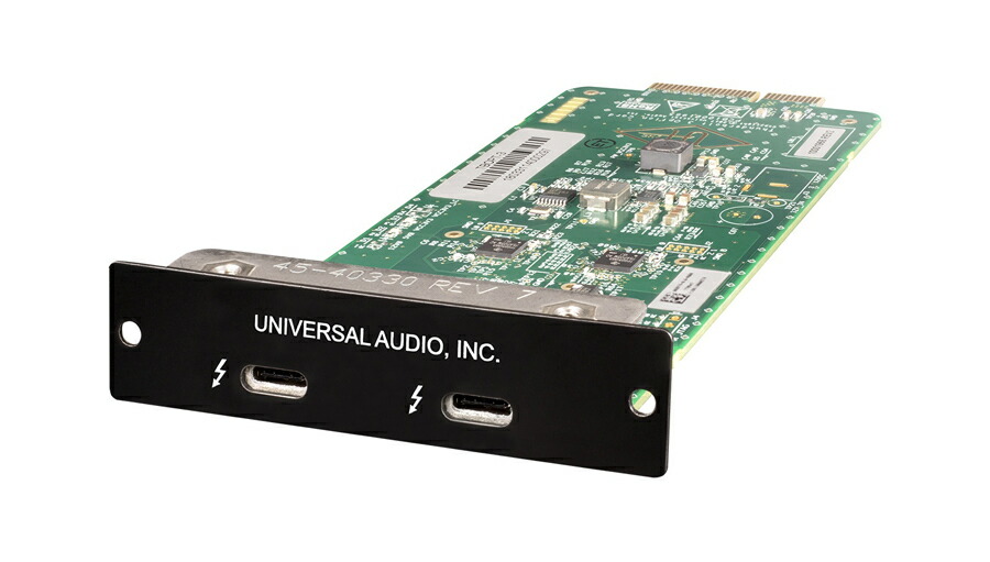 Universal Audio Thunderbolt 3 Option Card【ユニバーサルオーディオ】