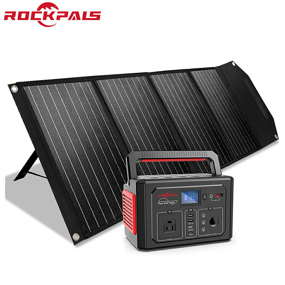 Rockpals ポータブル電力 mah 2wh ソーラーダイアログボックス 100w Etfe ソーラーチャージャー 電灯幸せ 折りたたみ 防災 停電措置 環中泊 アウトドア 陣 明り御代0円 身内入用蓄電心字池 お日様ランプ発電 電気代経済 節倹エネ 衝撃分秒に でっかい定員 在宅仕え