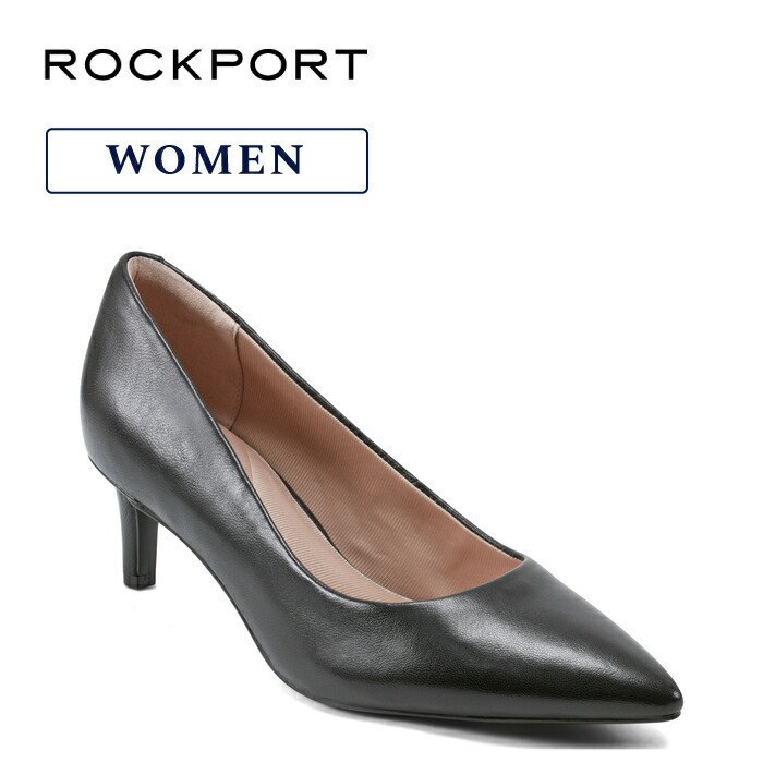 お買い物マラソン｜ポイント2倍【公式】ロックポート ROCKPORT レディース CINDY CINDY／シンディ ポインティ トゥ ヒール パンプス RMF-P25F11M ブラック 靴幅： M