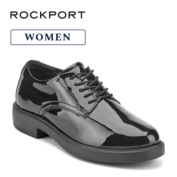 2BUY10%FF【公式】ロックポート レディース TOTAL MOTION CINDER3 トータルモーション シンダー オックスフォード RMF-Q26S05W ブラック パテント 靴幅: W|ROCKPORT公式 店