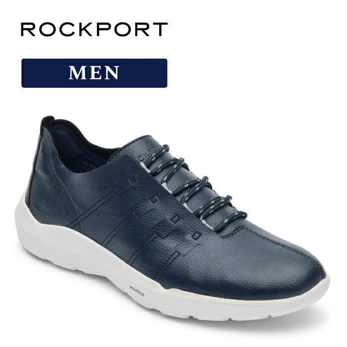 開店1周年記念10％OFF＜4/11-17＞【SALE20%OFF】【公式】ロックポート ROCKPORT メンズ TRUFLEX M EVOLUTION TRIPLE LACE トゥルーフレックス エヴォリューション トリプル レース RPI-CJ1892M ネイビー 靴幅： M