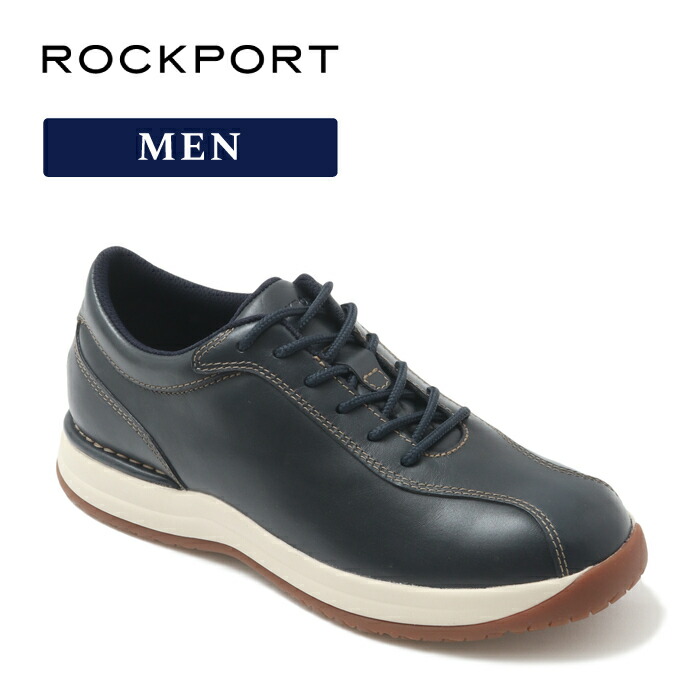 開店1周年記念10％OFF＜4/11-17＞【SALE33%OFF】【公式】ロックポート ROCKPORT メンズ OPEN ROAD TACONIC オープンロード タコニック RPL-ML0026W ネイビー バーニッシュ 靴幅： W