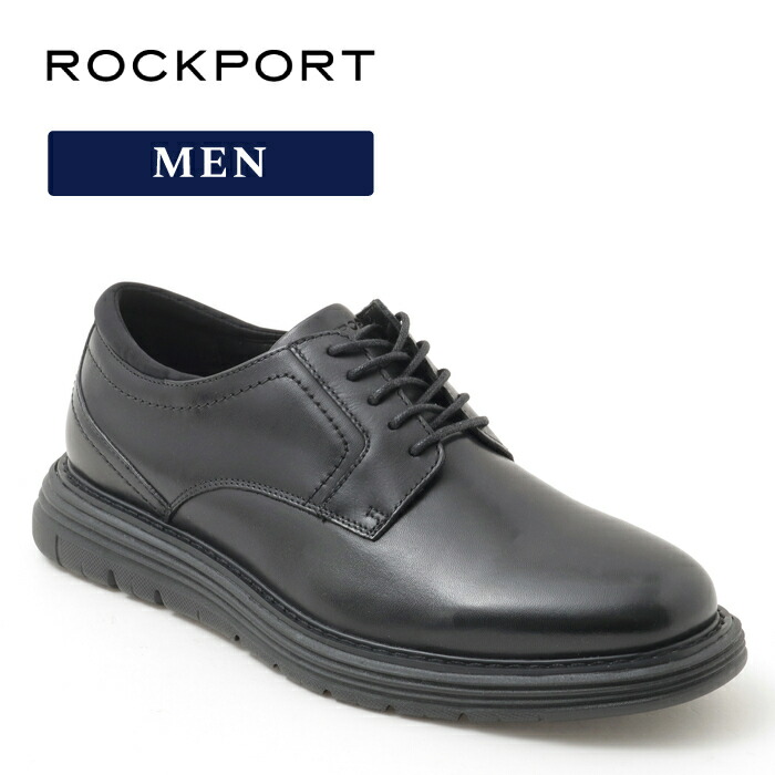 お買い物マラソン｜ポイント2倍【公式】ロックポート ROCKPORT メンズ CAMBRIDGE EASE PLAIN TOE ケンブリッジ イーズ プレーントゥ RPL-ML0079M ブラック 靴幅： M