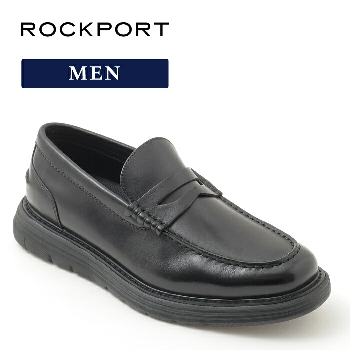 2BUY10%FF【公式】ロックポート メンズ CAMBRIDGE EASE LOAFER ケンブリッジ イーズ ローファー RPL-ML0082M ブラック 靴幅： M｜ROCKPORT公式 店 13,376円
