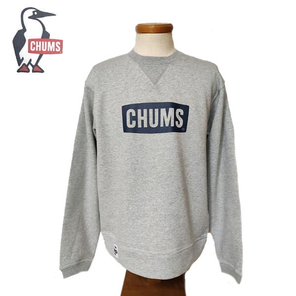 チャムス 労働者の一団のど頚 流汗 調教師 メンズ CHUMS Logo 労働者の一団いの一番 CH00-1299 -H.薄墨色