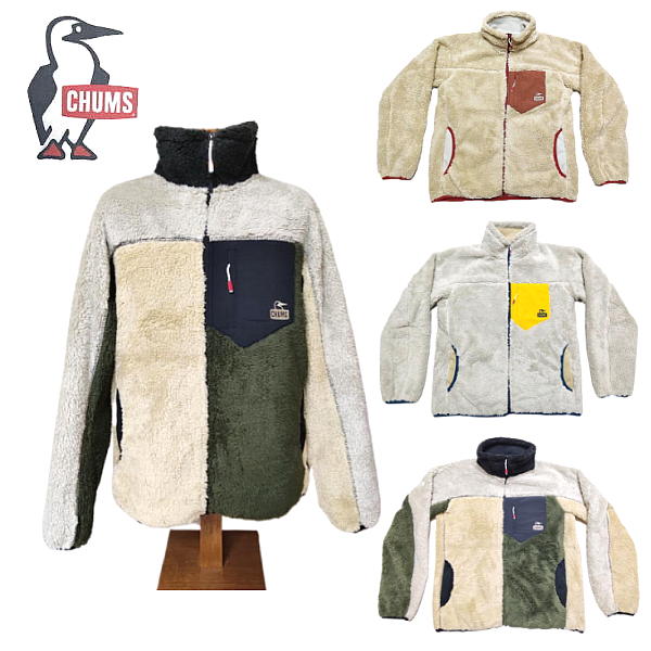 【SALE・セール】 チャムス CHUMS ボンディング フリース ジャケット メンズ CH04-1434