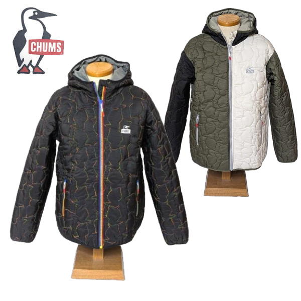 チャムス CHUMS 中綿入り キルティングジャケット Booby Stitch Padded Parka マウンテンパーカー メンズ アウター CH04-1468|ロッキーハウス