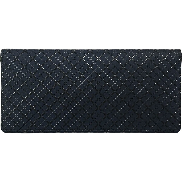 新品 INDEN-YA 印傳屋 本革 レザー 甲州印伝 花唐草 長財布 黒 鹿 印傳屋 印伝 長財布 束入 2306 黒地鹿革 黒漆 花唐草柄 爆買 : 甲州