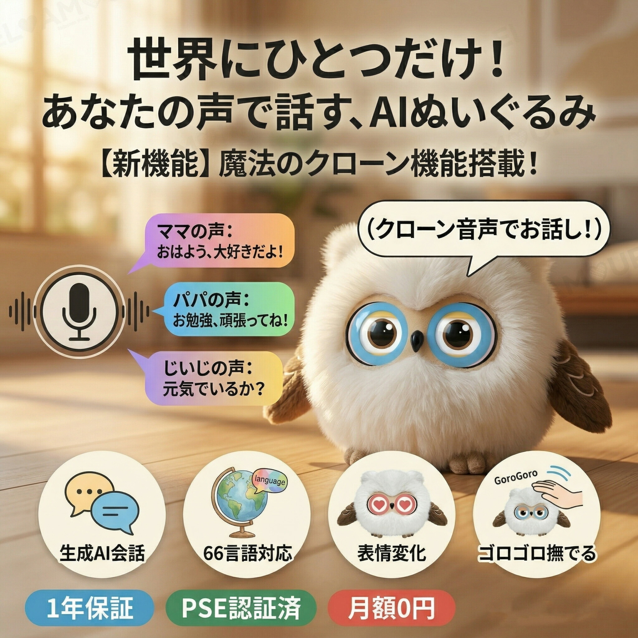 【月額無料】自動人形 遊び道具 自動人形遊び道具 しゃべる 人工知能学 梟 ぬいぐるみ 音吐意識すること 生み出すこと人工知能学 適用業務連絡 語らい 動く 癒し キッズ 赤ちゃん お坊っちゃん 御姉さん 赤ちゃん 小学生 知育遊び道具 英語 生まれ落ちる日 差し上げ物 クリスマス 誕生日 差し上げ物 最新かっこ良い遊び道具 1年引き受ける PSE