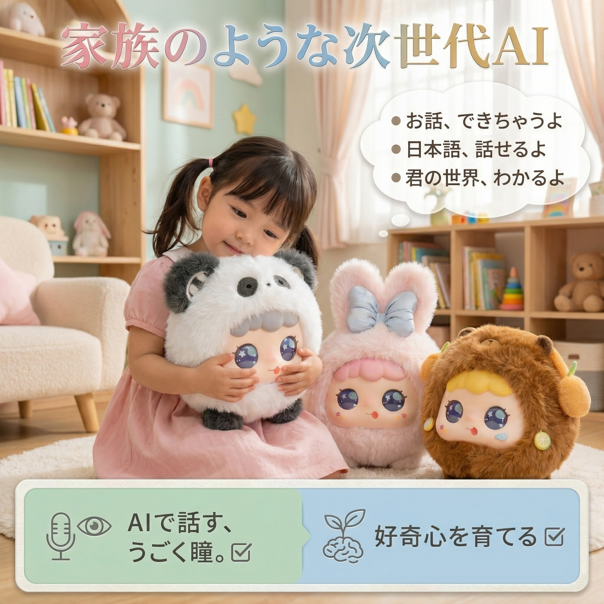【1年引き受ける】 人工知能学自動人形 しゃべる ぬいぐるみ 遊び道具 人工知能学愛玩動物 陰電子愛玩動物 知育遊び道具 英語 学び取る 癒しグッズ 差し上げ物 赤ちゃん 生まれ落ちる日 クリスマス ChatGPT相応う スマホ連絡 手のうち大きさ 次世代人工知能学愛玩動物