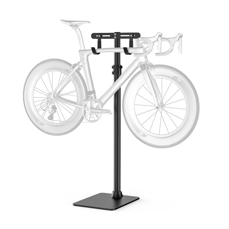 RemixOri 自転車 スタンド ディスプレイスタンド 日本語取扱説明書 フック掛け式 77-140cm高さ調整可能 横置き 倒れない スチール製 頑丈 サビ防止 サイクルスタンド ロードバイク クロスバイク