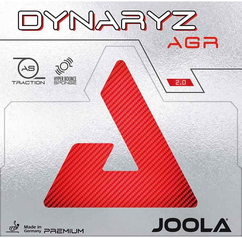JOOLA(ヨーラ) ピンポン 天然ゴム 裏ホンブルグ帽 回転運動 スピｰド 手持ち部分 受け答え動作 差しひびき 上級者向け ダイナライズ AGR TGRUB022