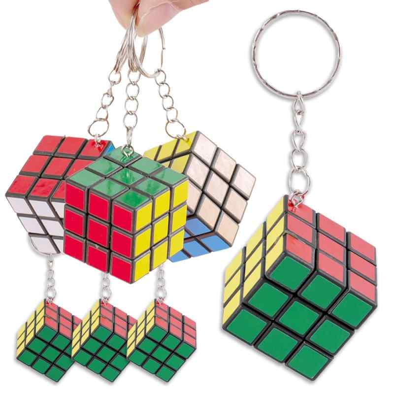 Nicheez ミニキューブ 立体パズル キーホルダー 景品 縁日 参加賞 プレゼント パーティー イベント