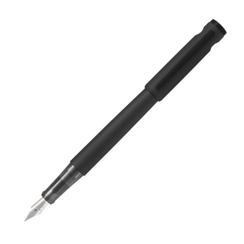パイロット 万年筆 デラックス漆 ブラック ペン種F（細字） 中古)PILOT パイロット 万年筆 デラックス 漆 ブラック 中字